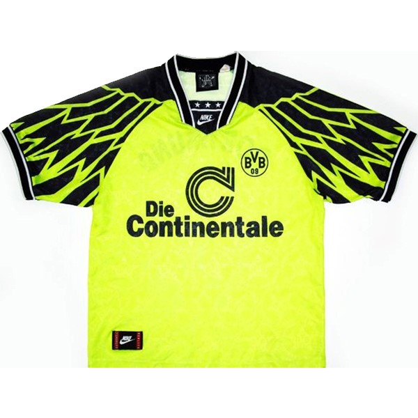 Tailandia Camiseta Borussia Dortmund 1ª Retro 1994 1995 Amarillo